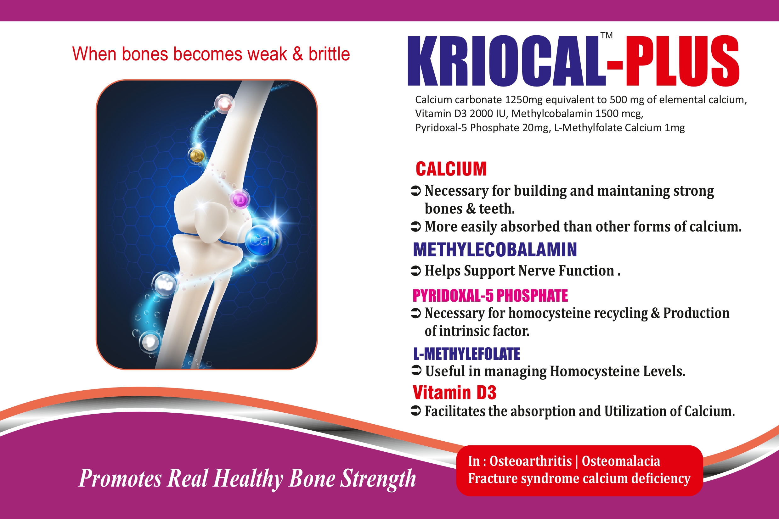 KRIOCAL-PLUS™ (vitamins and minerals)