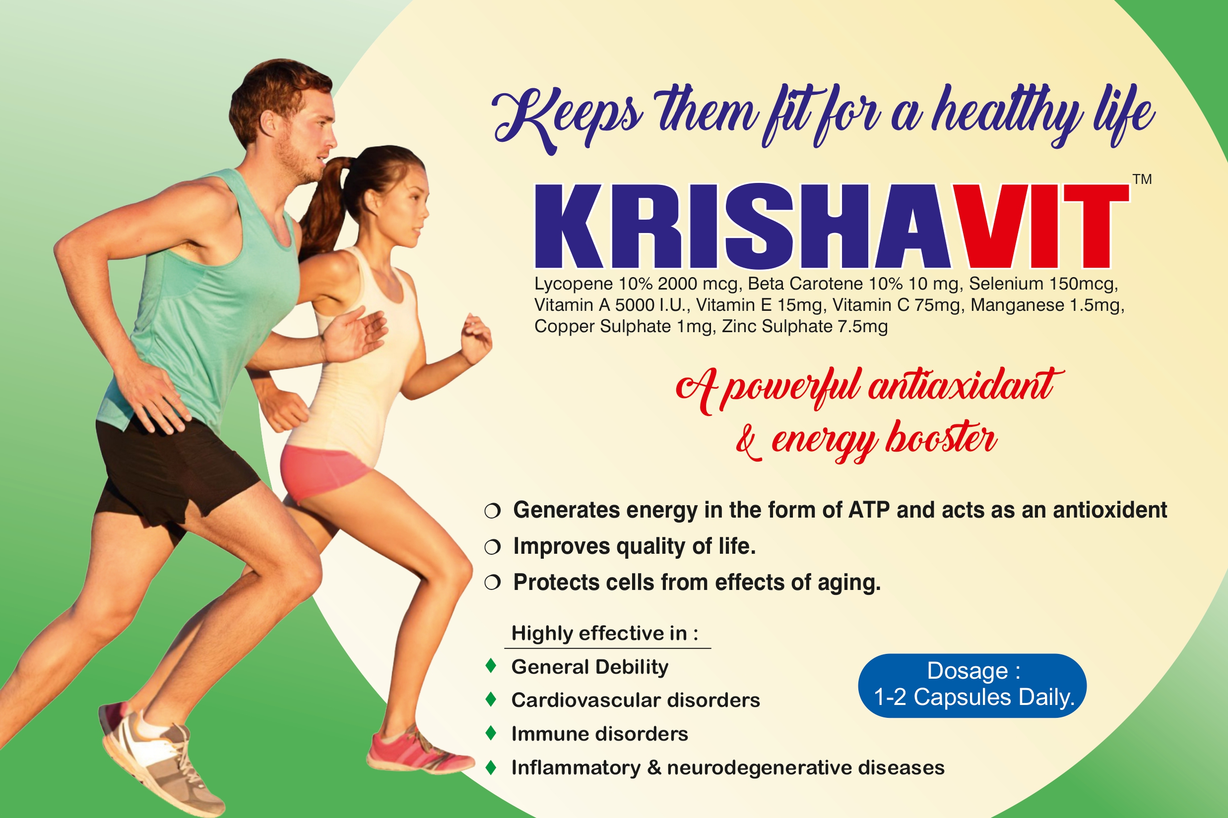 KRISHAVIT (Antioxidant & Energy Booster)