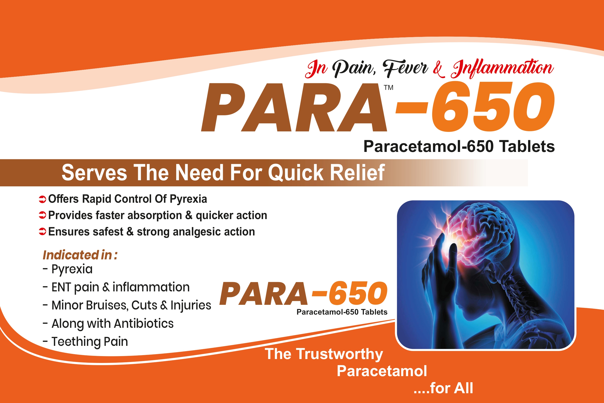 PARA-650 (Paracetamol 650 mg Tablets)